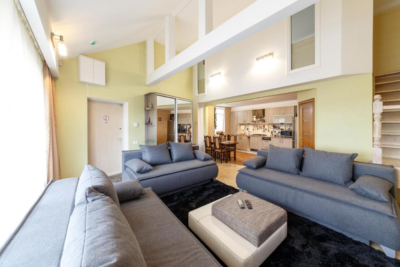 Daugavaluxapartments Free Parking ريغا المظهر الخارجي الصورة