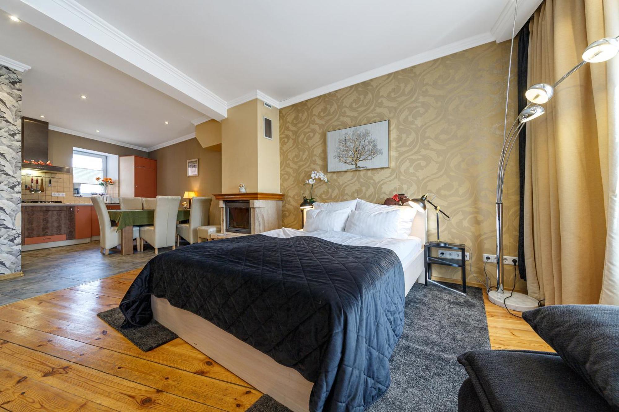 Daugavaluxapartments Free Parking ريغا المظهر الخارجي الصورة