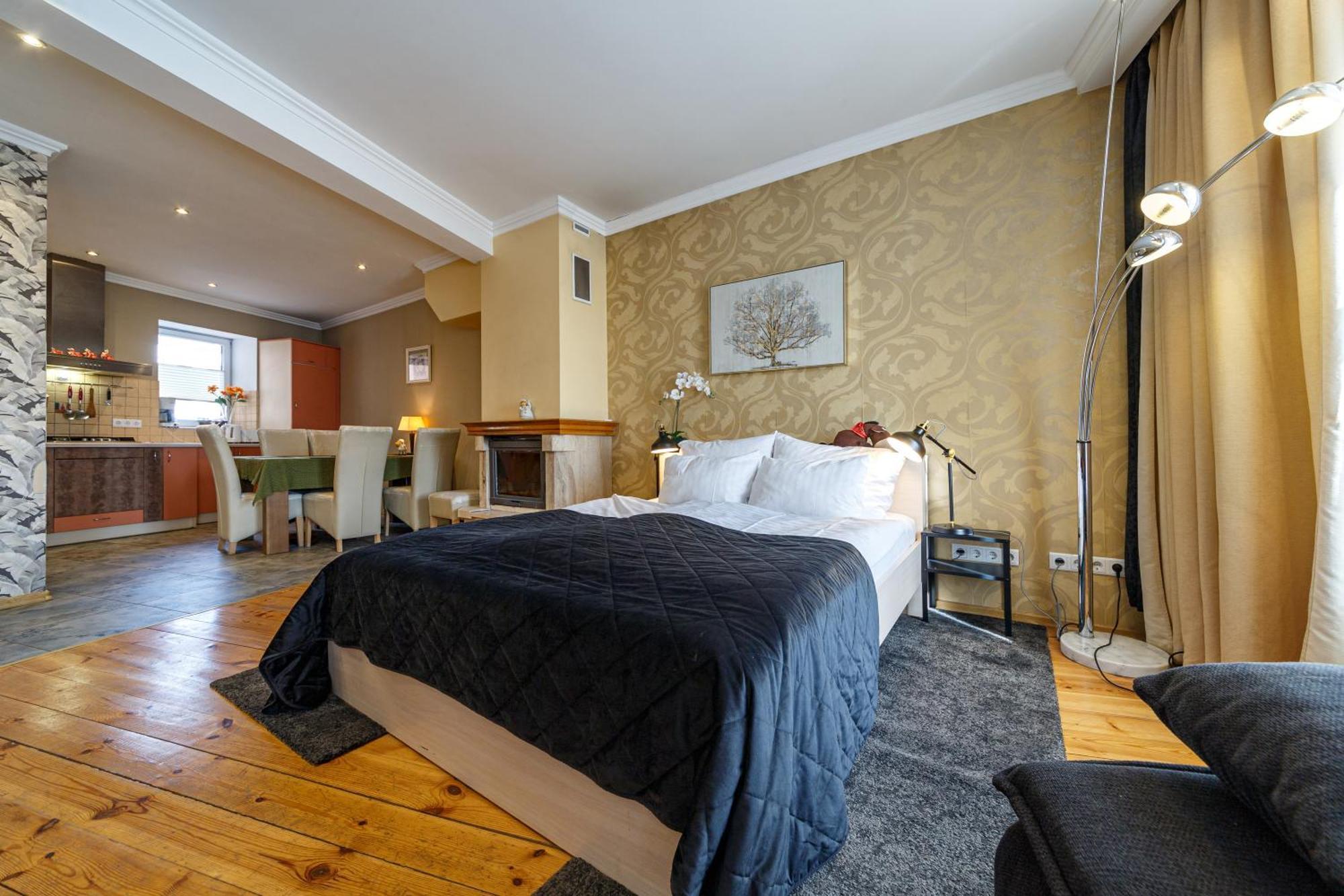 Daugavaluxapartments Free Parking ريغا المظهر الخارجي الصورة
