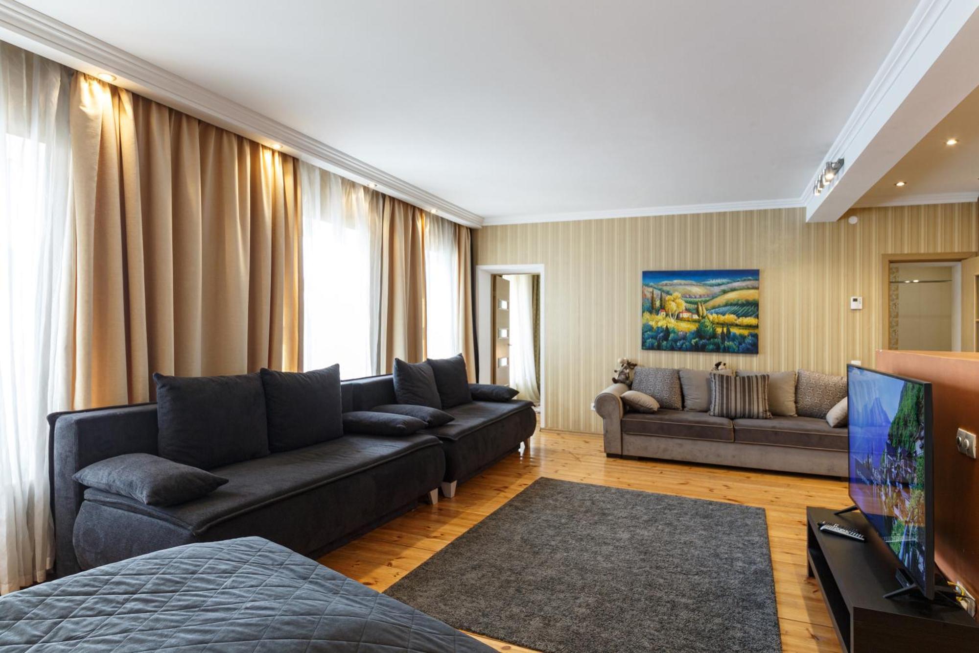 Daugavaluxapartments Free Parking ريغا المظهر الخارجي الصورة